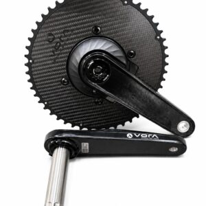 Pedivela Completo Vora Carbono 170mm Medidor Potência Xcadey 110 Bcd